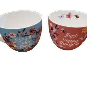 Bone China Jumbo Tea Cup Harvest Green Studio Set NEW